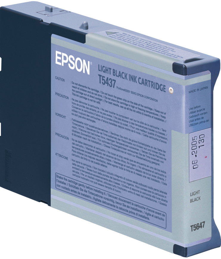 Epson Epson T5437 Mustepatruuna Vaalea musta T5437 Vastaa: N/A