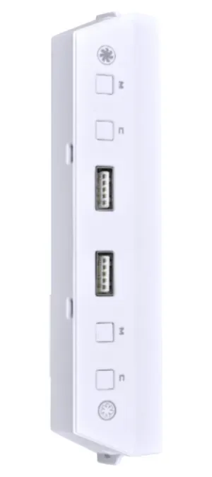 Lian Li Lancool 216 LAN216-1W -I/O-moduuli RGB-valaistuksella, valkoinen