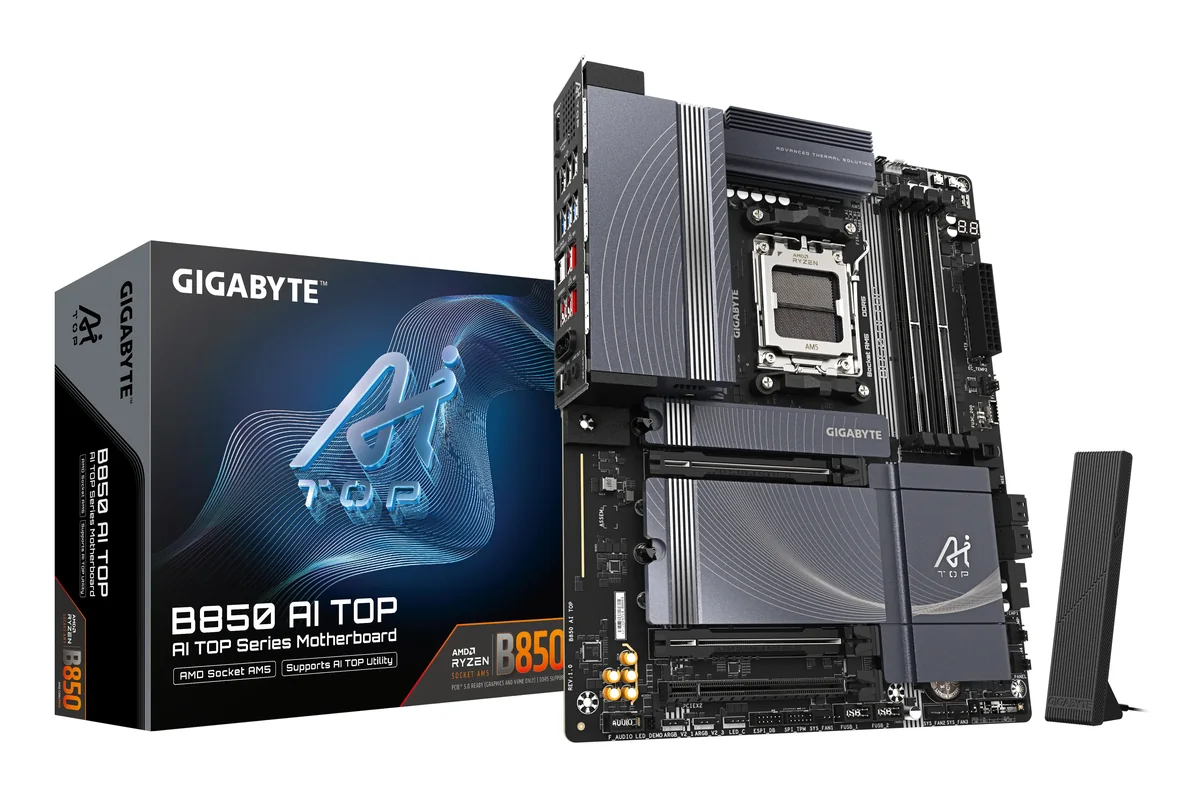 Gigabyte B850 AI TOP WiFi 7 AM5 ATX -emolevy