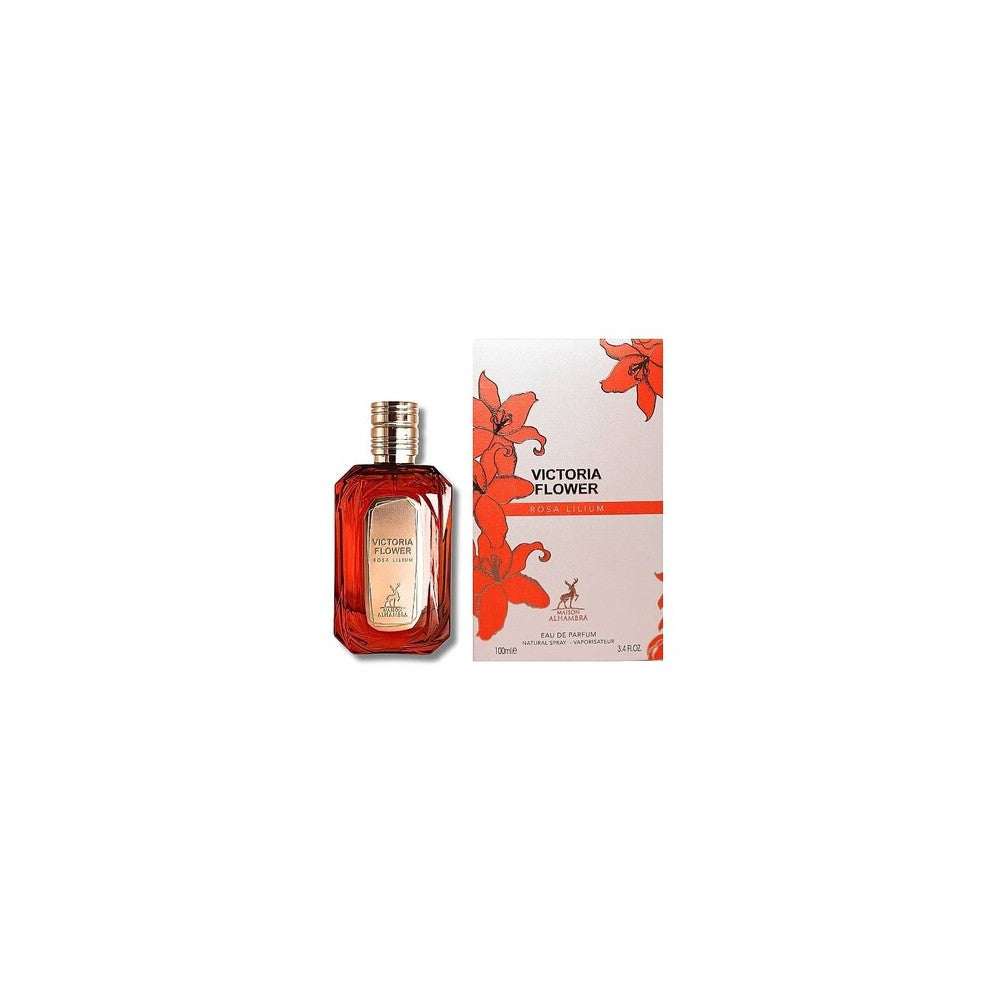 Alhambra Victoria Flower Rosa Lilium Donna 100 ml — Eau de Parfum