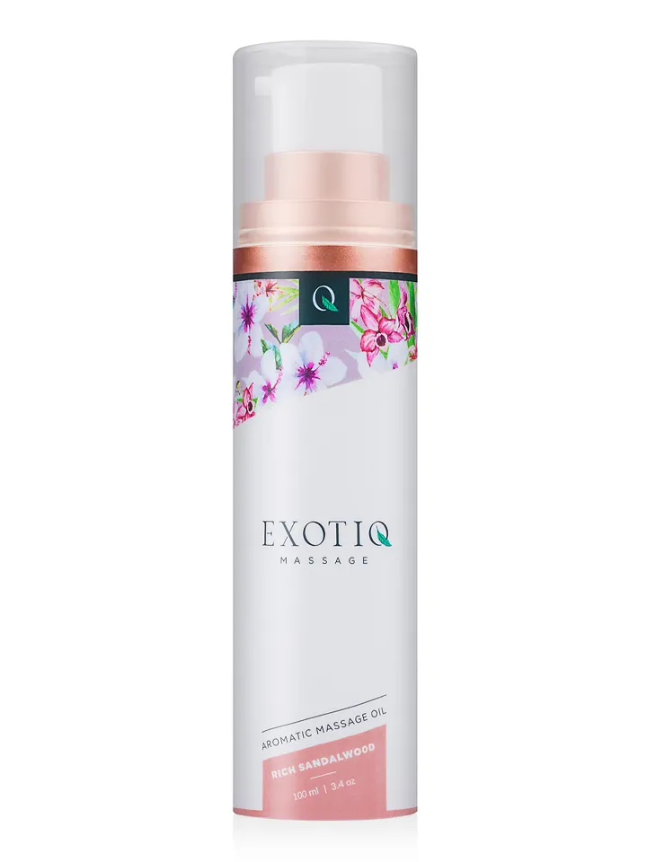 Exotiq Massage Oil Rich Sandalwood 100 ml Hierontaöljy Santelipuu