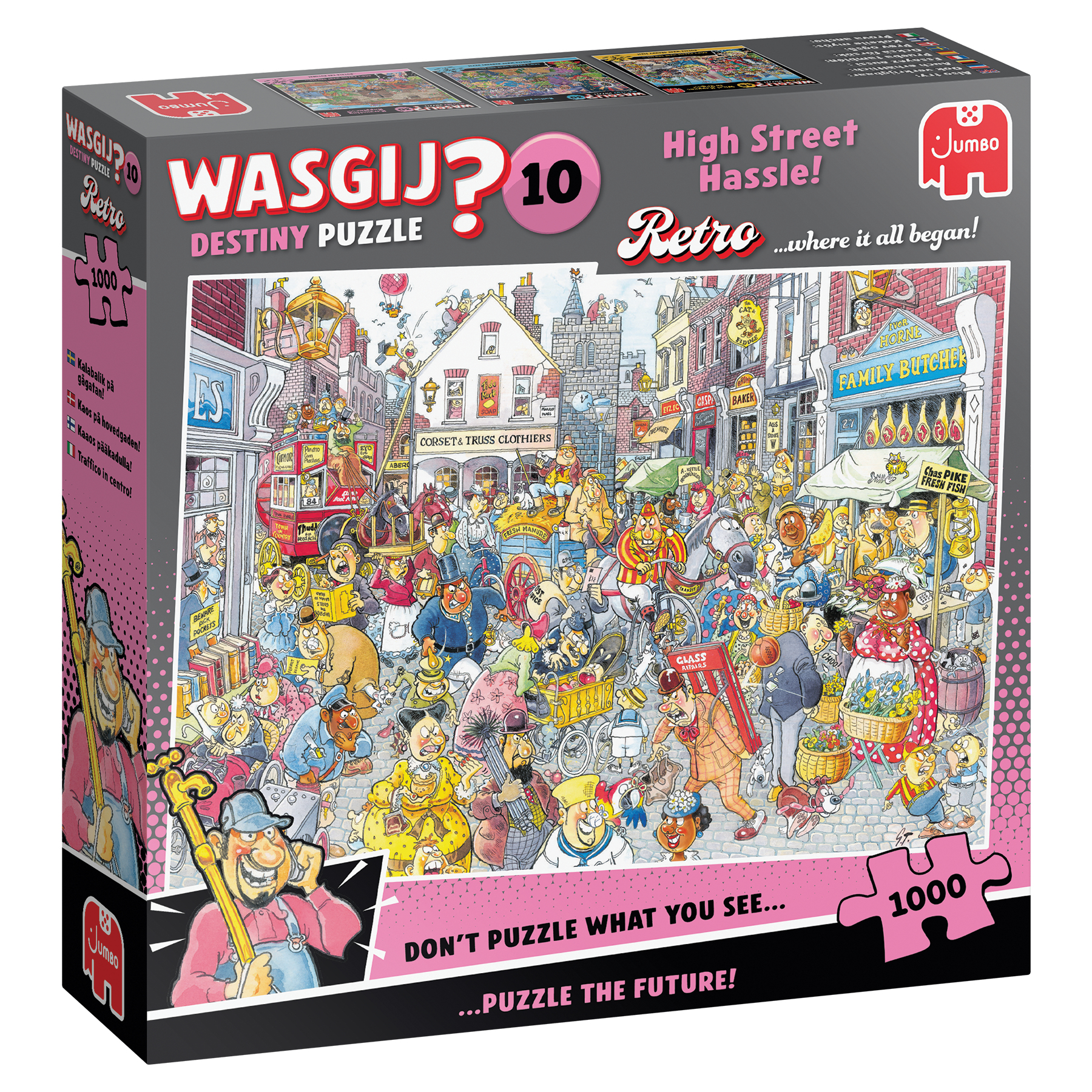 Wasgij Destiny 10 High Street Hassle! (1000)