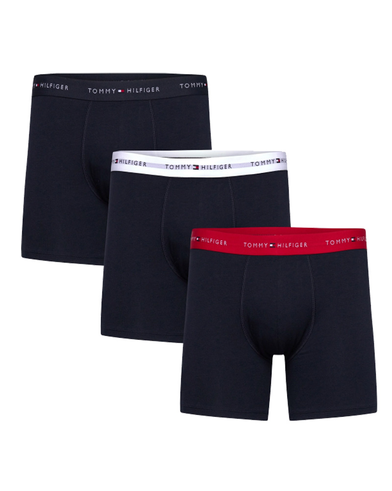 Tommy Hilfiger Cotton Boxer Brief 3-Pack Str. XL 3 stk.