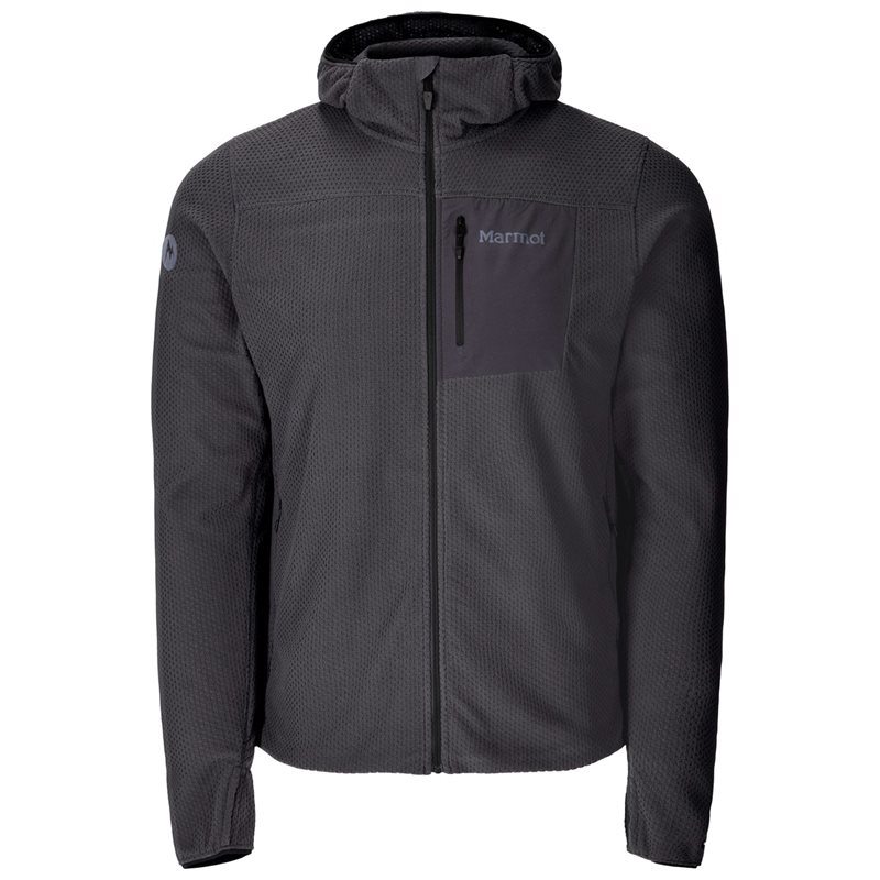 Marmot AirFleece Hoody Blackened - M