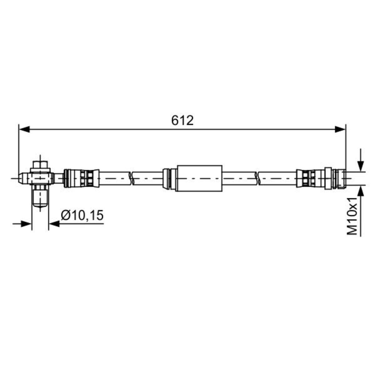 Jarruletku BOSCH 1 987 481 631