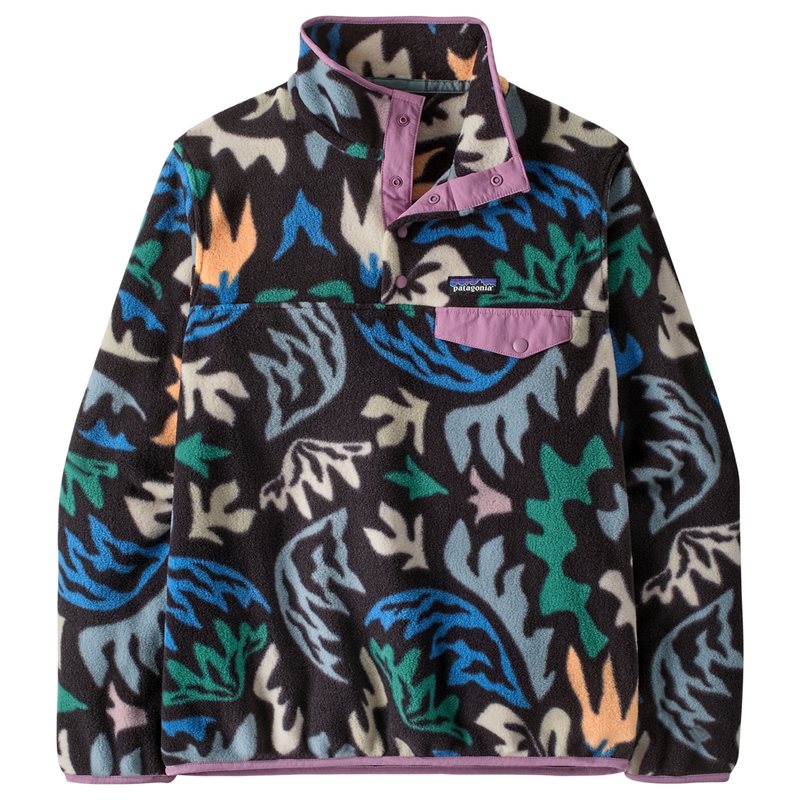 Patagonia W's LW Synch Snap-T P/O Kaleido: Black - S