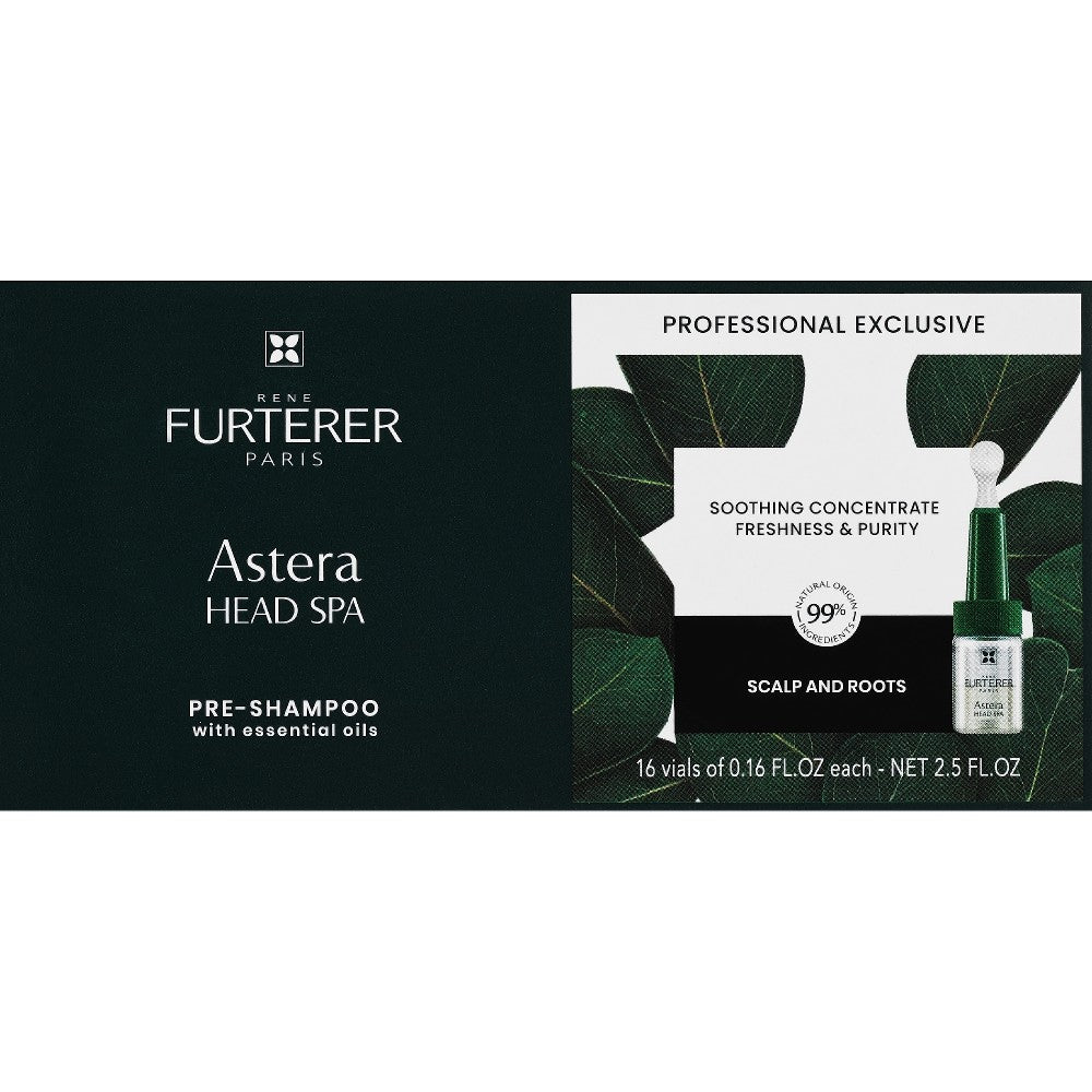 RenSe on myös Astera-tuote, joka rauhoittaa päänahkaa ennen shampoopesua. Head Kylpylä 16 x 5,5 ml