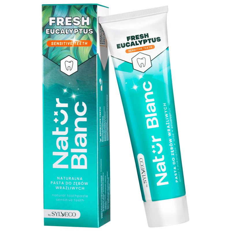 Sylveco Natur Blanc Hammastahna RAIKAS EUKALYPTUS 100ml