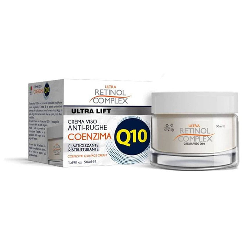 Retinol Complex Q10 Kasvovoide Ryppyjä Vastaan Koentsyymillä 50 ml