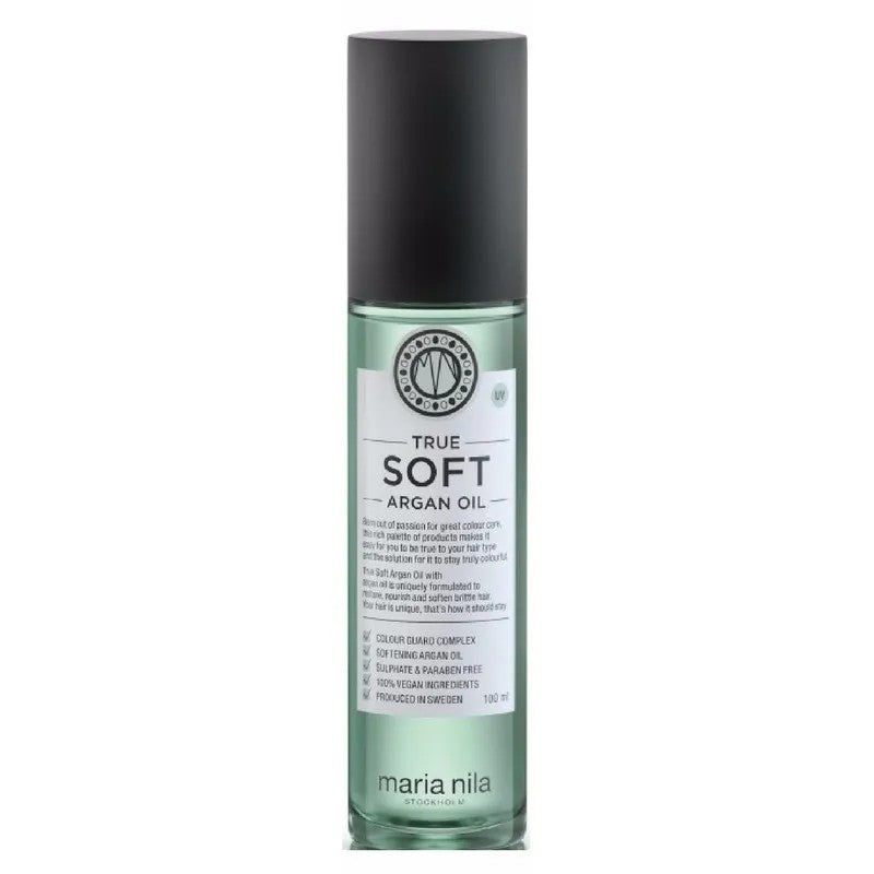Maria Nila Aito Pehmeä Argan Oil (Kuivat ja vaurioituneet hiukset) - Ravitseva arganöljy - 100 ml