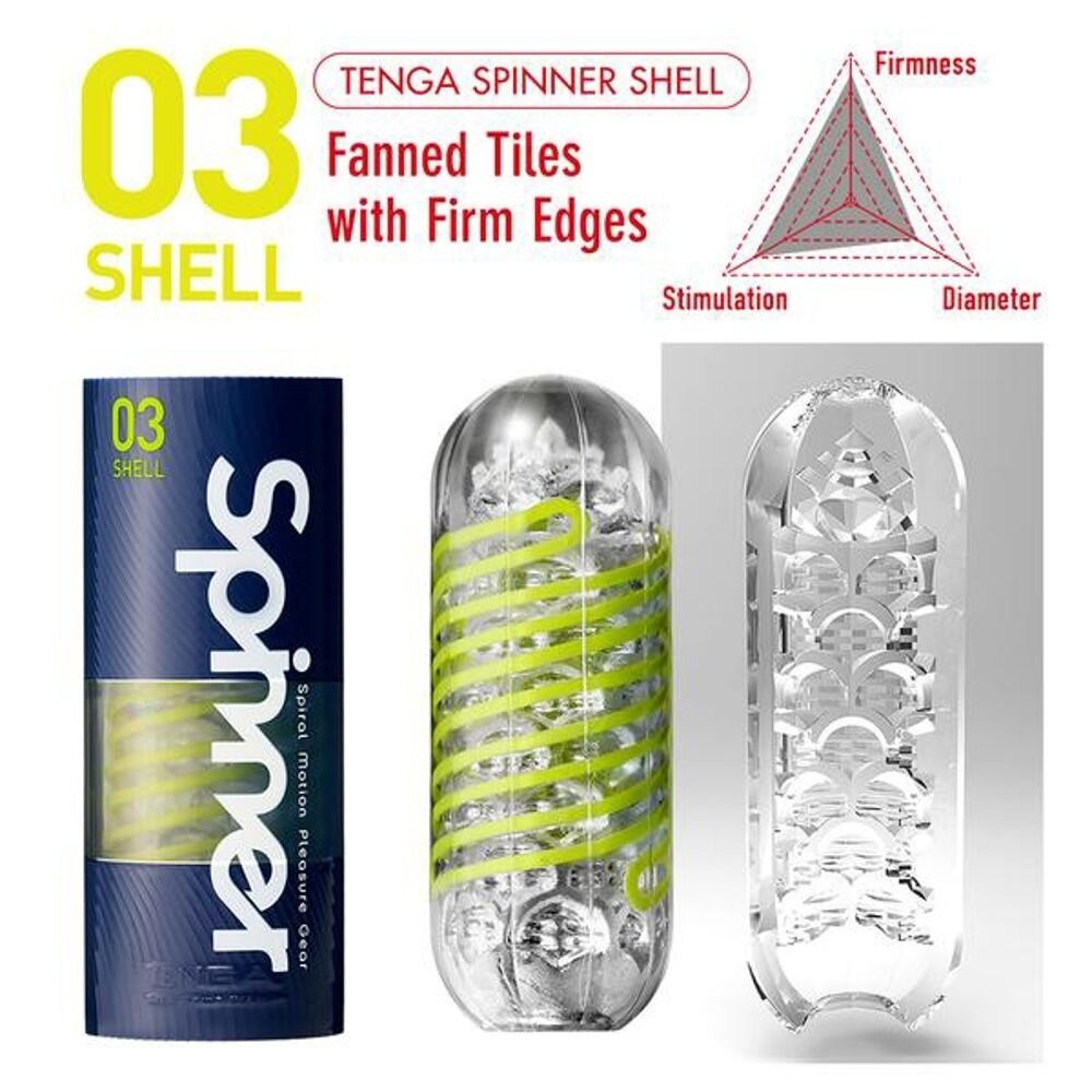 Tenga Spinner 03 Shell Masturbaattori