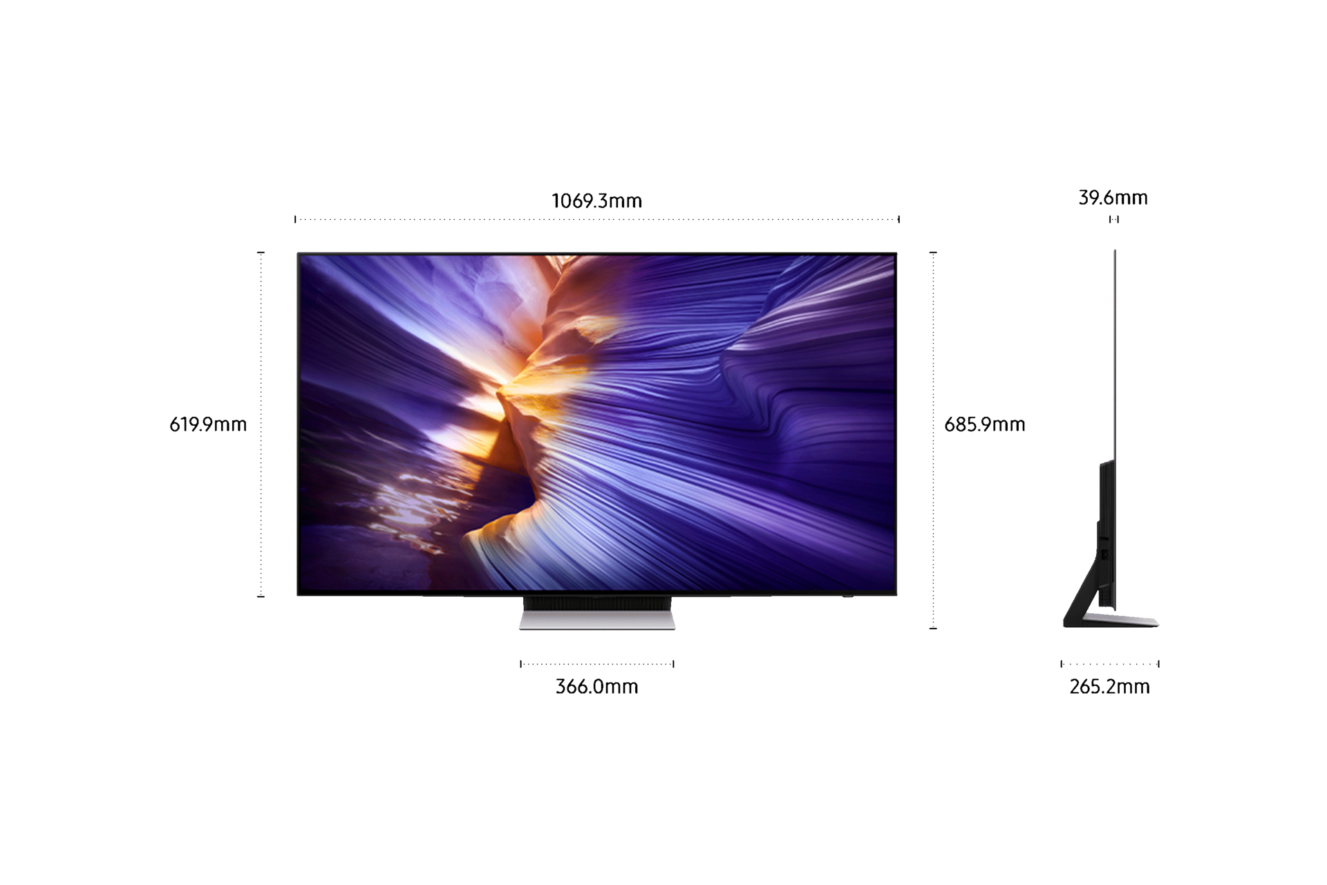 Samsung 48" Televisio OLED 4K TQ48S90FAEXXC