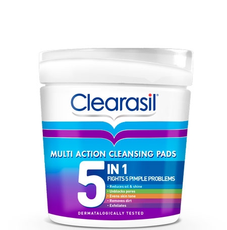 Clearasil 5in1 puhdistustyyny - 65 kpl