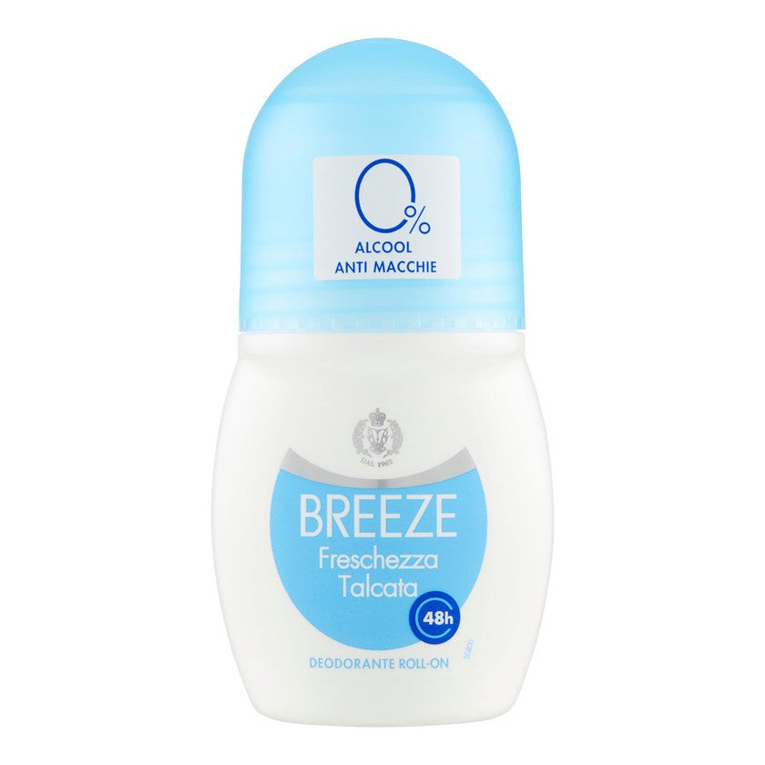 Breeze Puuterinen Raikkaus Roll-On Deodorantti 50 ml