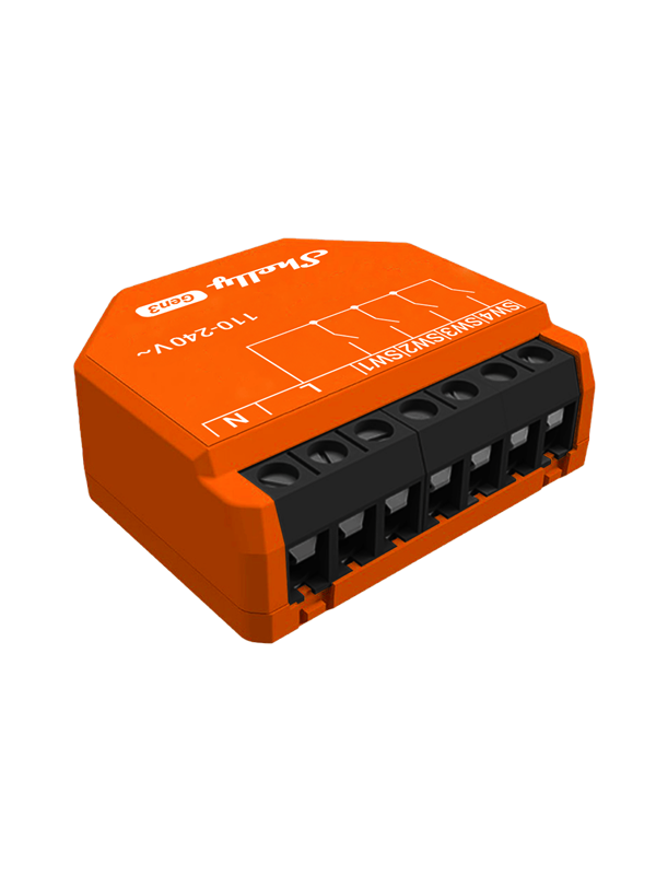 Shelly i4 Gen3 - WiFi-tulomoduuli, 4 kanavaa (110-240V)