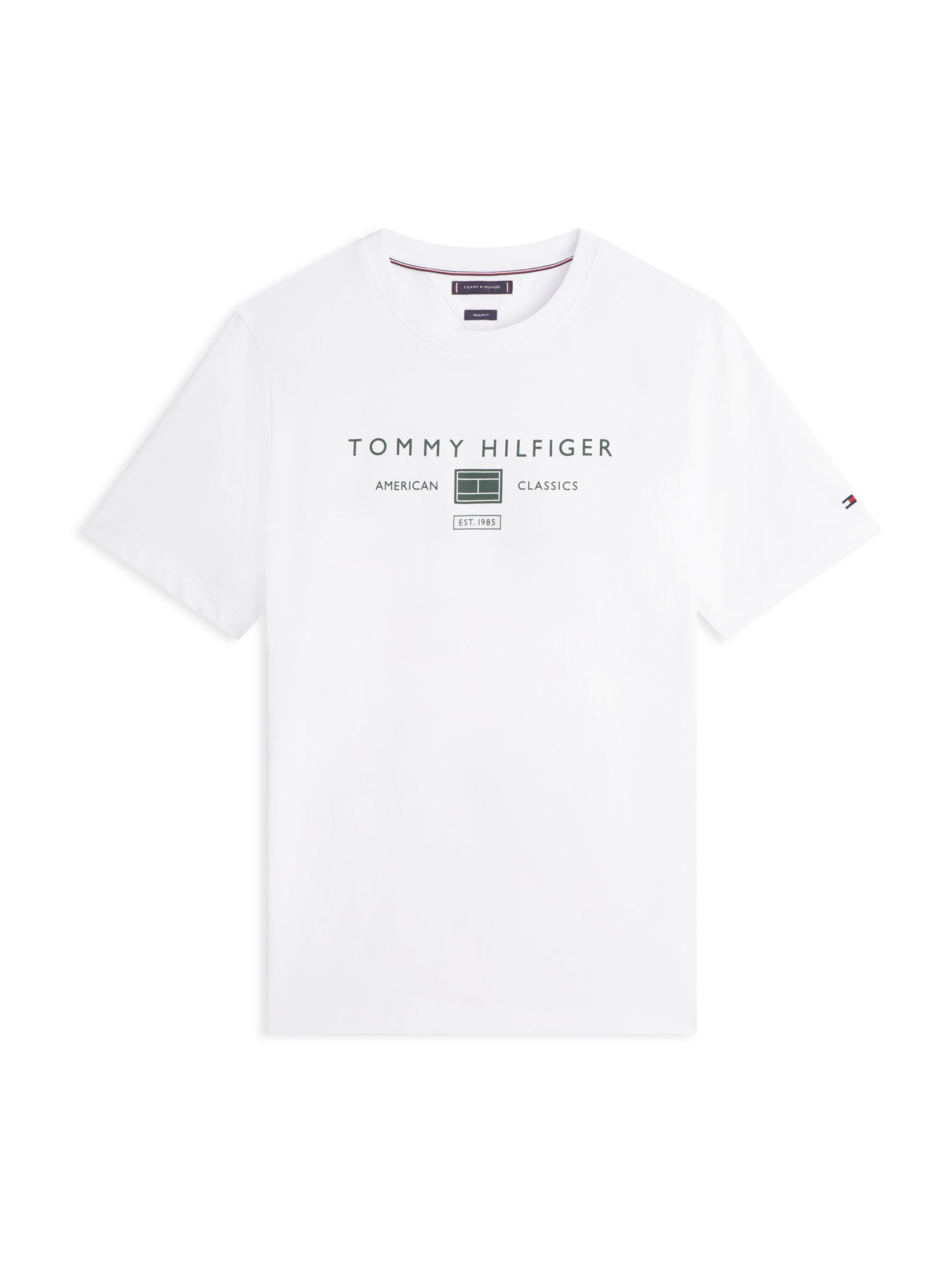 Lyhythihainen t-paita Tommy Hilfiger BRAND LOVE MONO STACK TEE EU XL