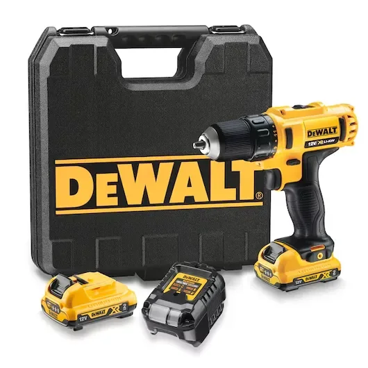 DeWALT DCD710D2-QW akkuporakone/ruuvinväännin Li-ion 12V 2.0Ah