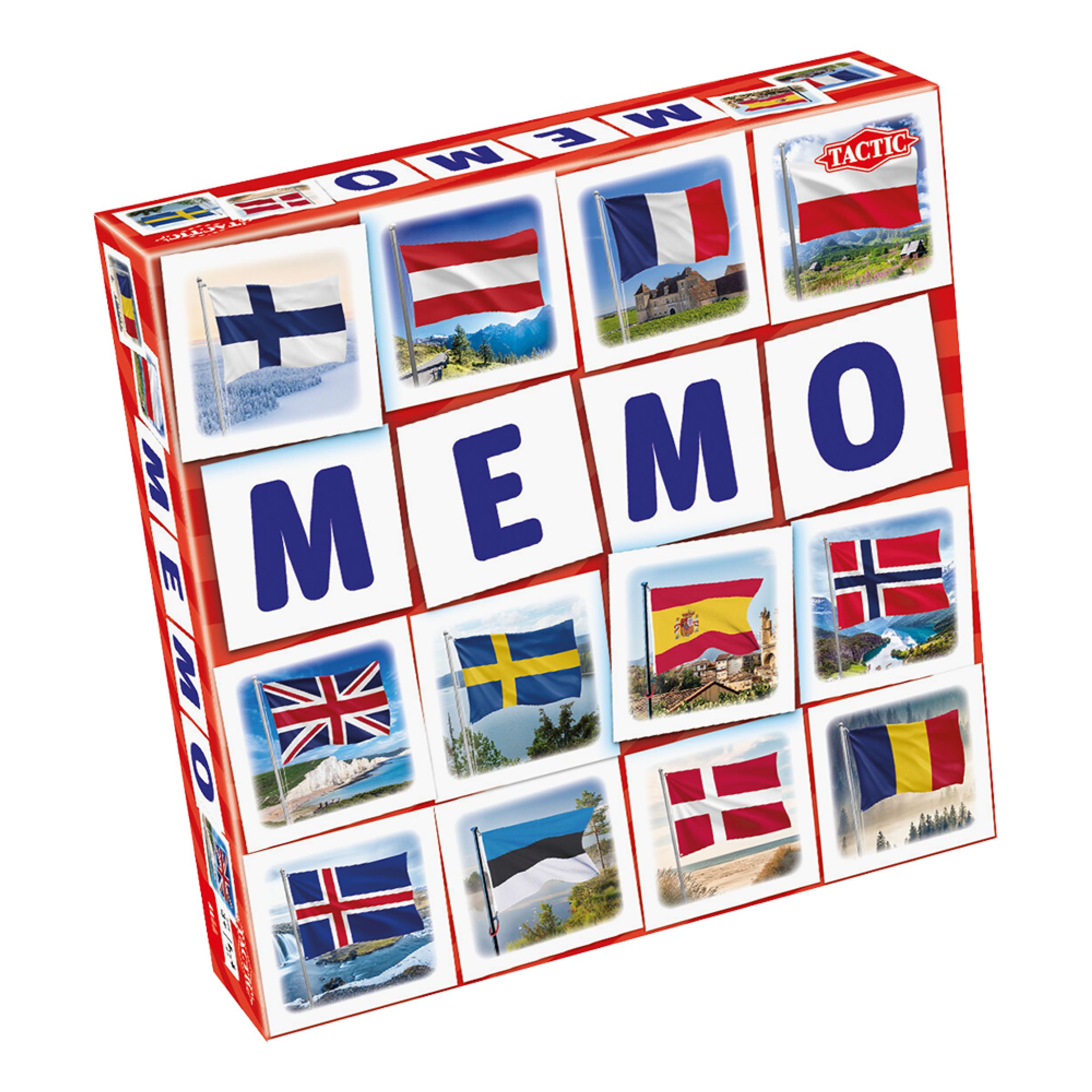 Tactic Memo Lippumuisti Memory