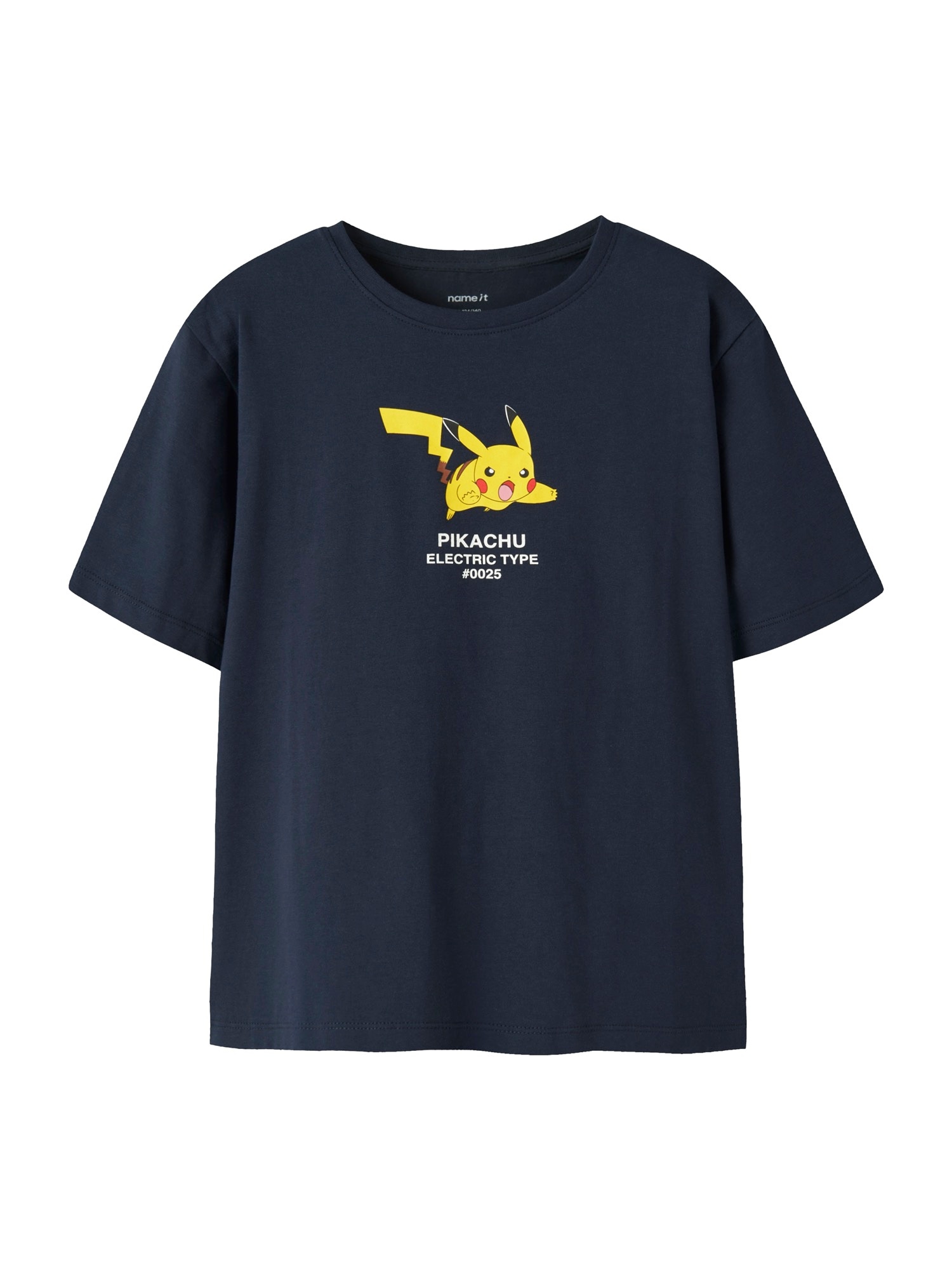NAME IT Paita 'NKMJyk Pokemon' tummansininen / ruskea / keltainen / valkoinen