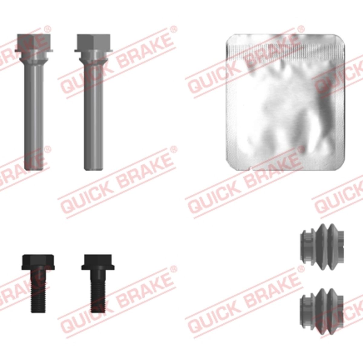 Jarrusatulan ohjainhylsysarja QUICK BRAKE 113-0040X