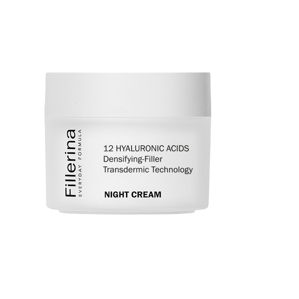 Labo Suisse Fillerina Everyday Grado 4, Hyaluronihappo, Ryppyjen täyte, Yö, Kremi, 50 ml