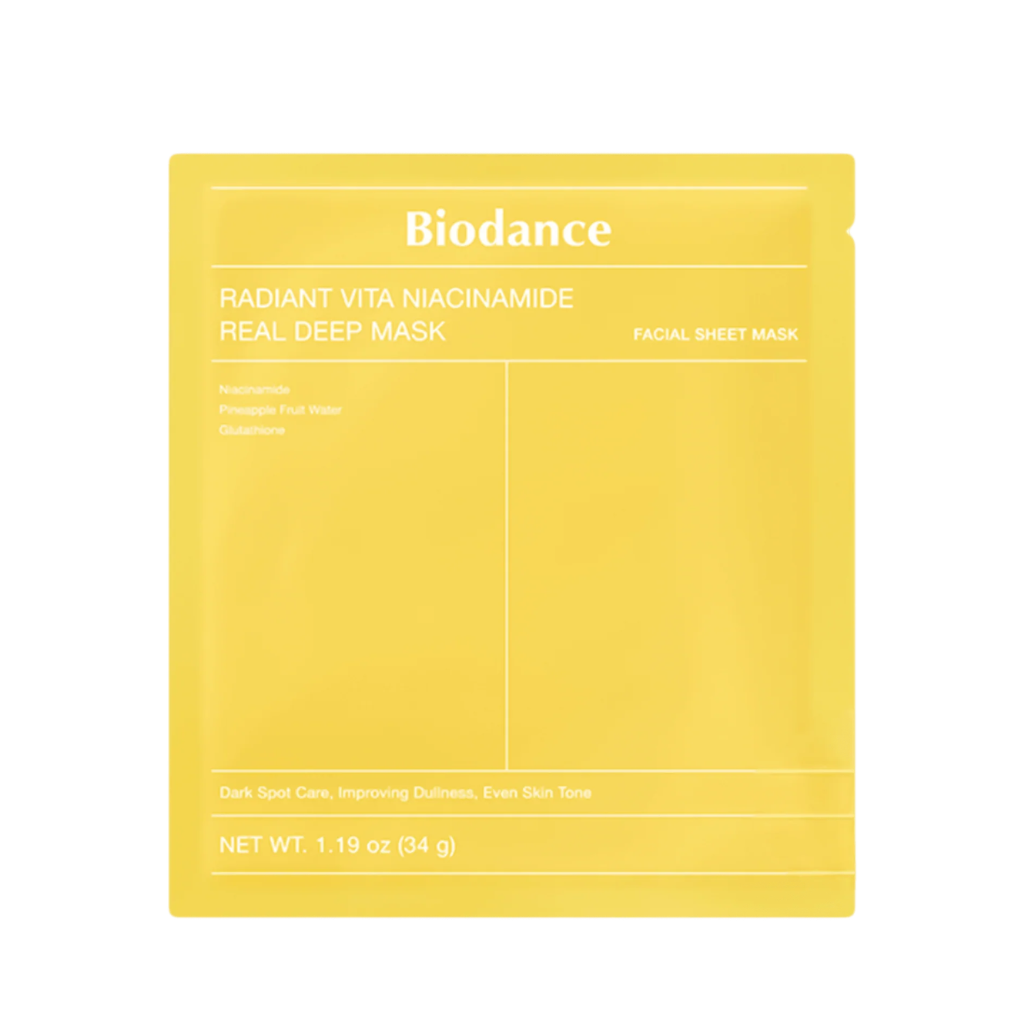 BIODANCE Radiant Vita Niacinamide Real Deep Mask