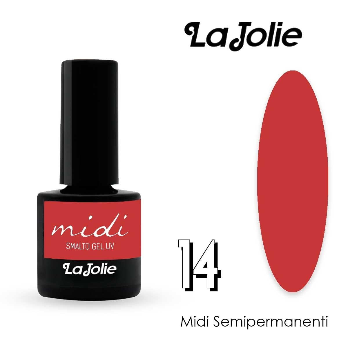 La jolie semi-permanent 7 ml nro 14