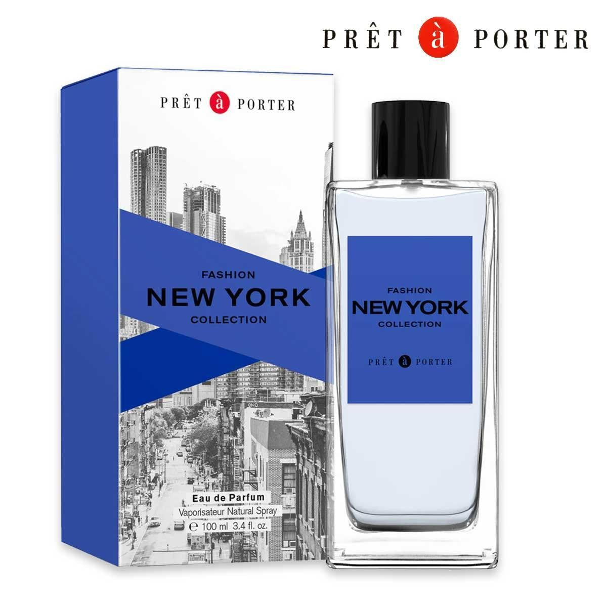 Prêt à Porter York Eau de Toilette miehille 100 ml