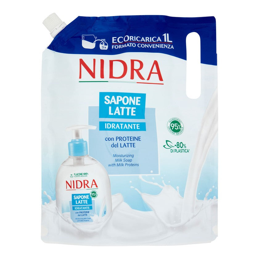 Nidra Nidra Nestesaippua Eco Täyttöpakkaus 1 l