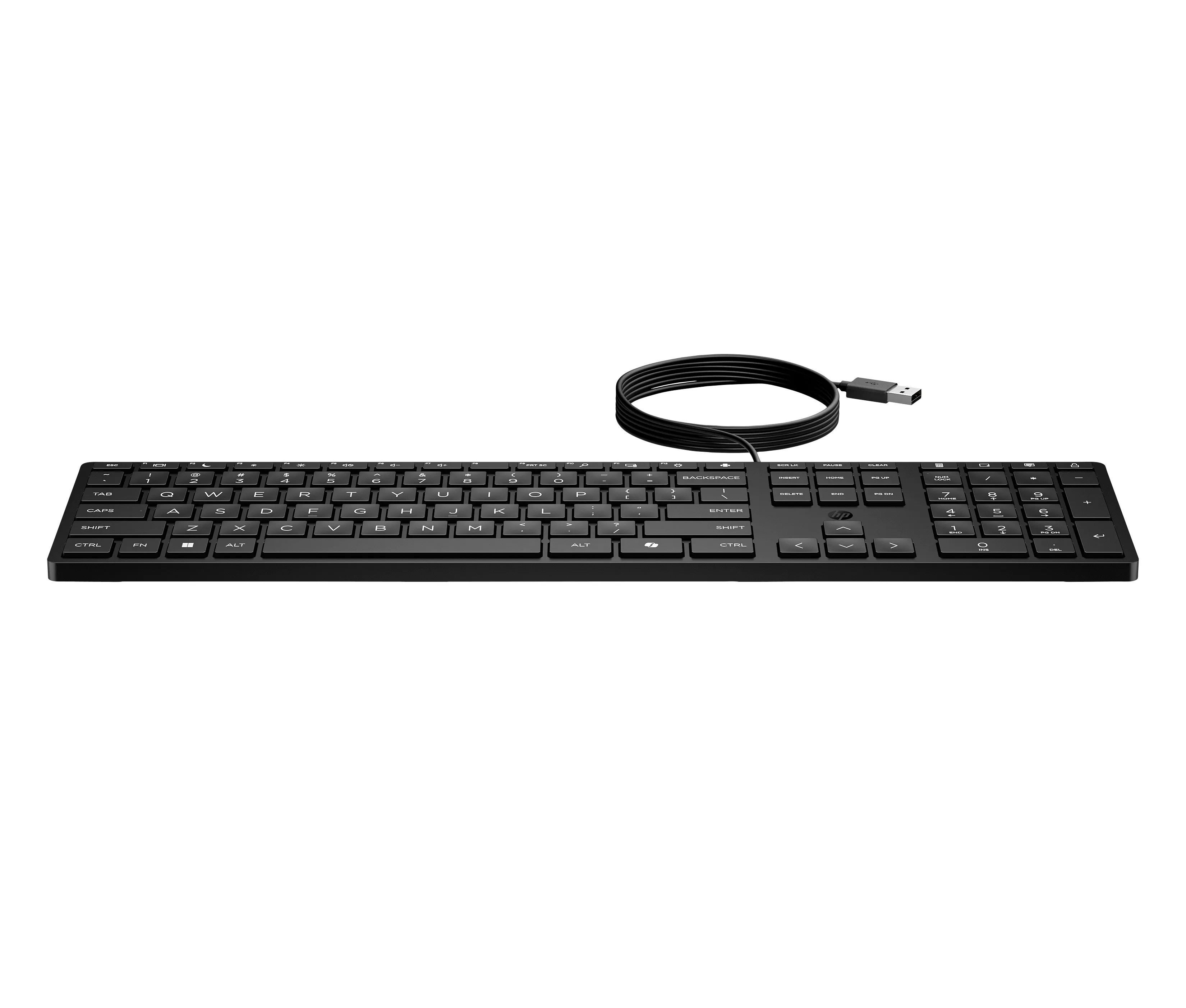 HP Wired Desktop 320K -näppäimistö, musta