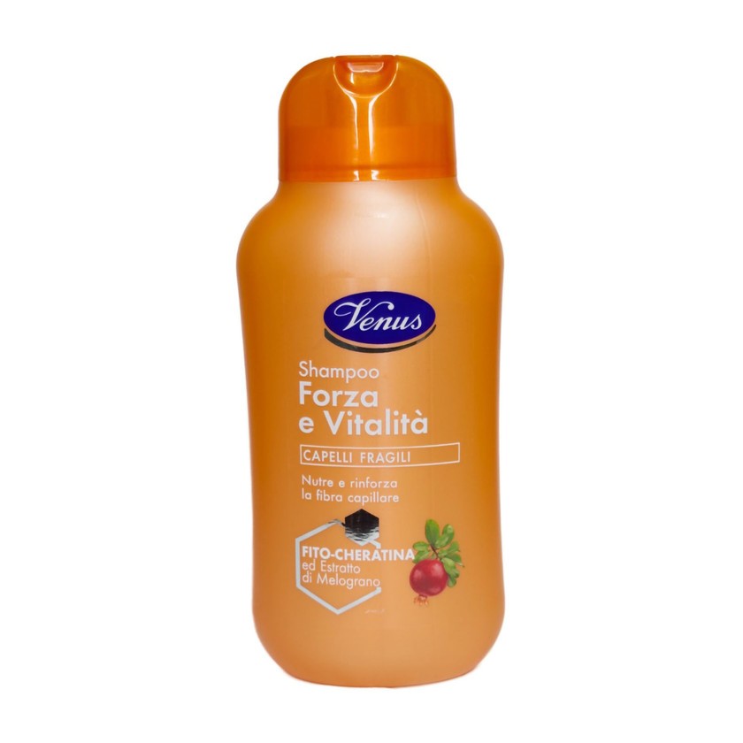 Venus Shampoo Voima Ja Elinvoima Hauraille Hiuksille 250Ml