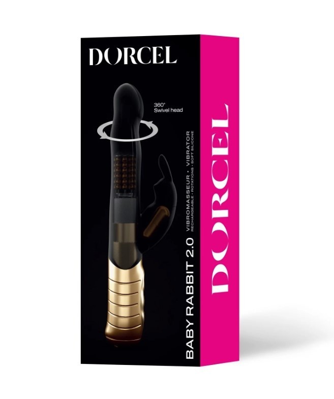 Marc Dorcel Baby Rabbit Black & Gold 2.0 Jänisvibraattori