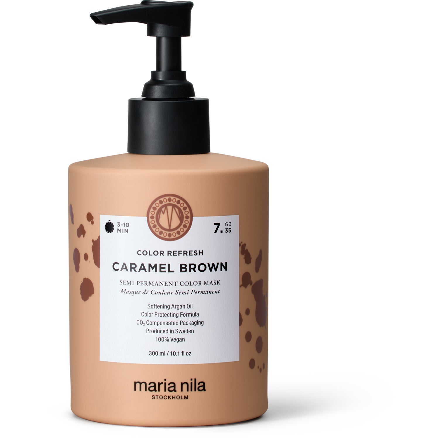 Maria Nila Color Refresh 7.35 Caramel Brown - 300 ml