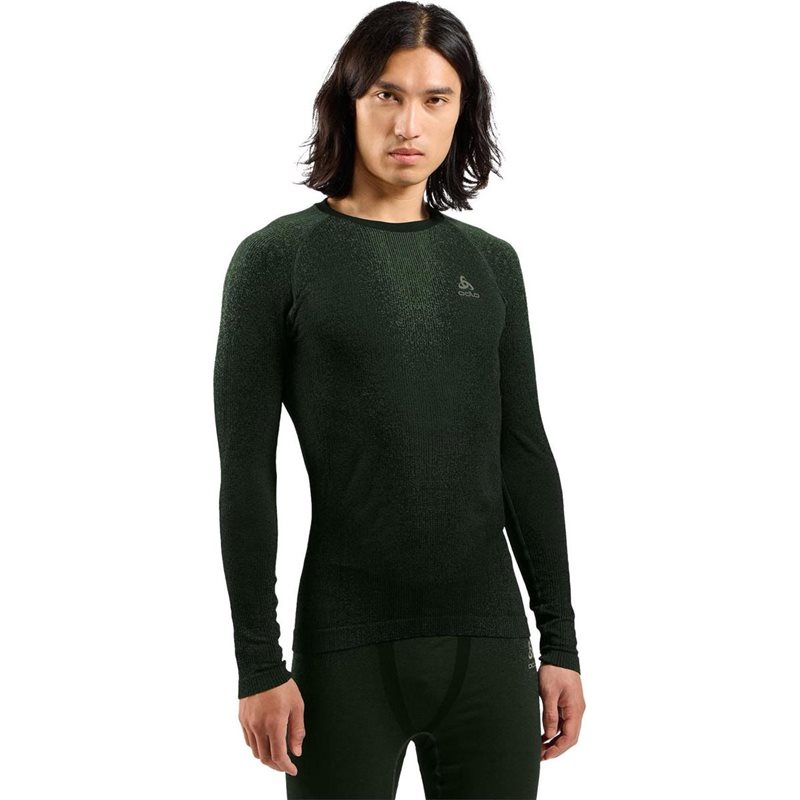 Odlo Performance Warm Blackcomb Bl Top Crew N Urban Chic - M