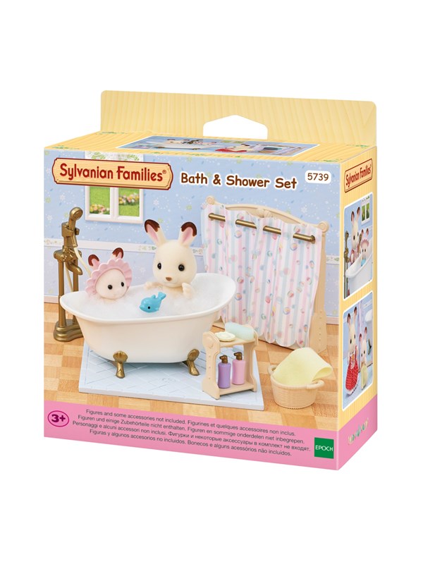 Sylvanian Families Hieno kylpy- ja suihkusetti