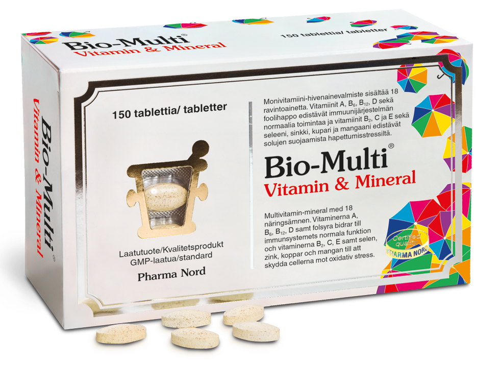 Bio-Multi Vitamin&Mineral 150 tabl