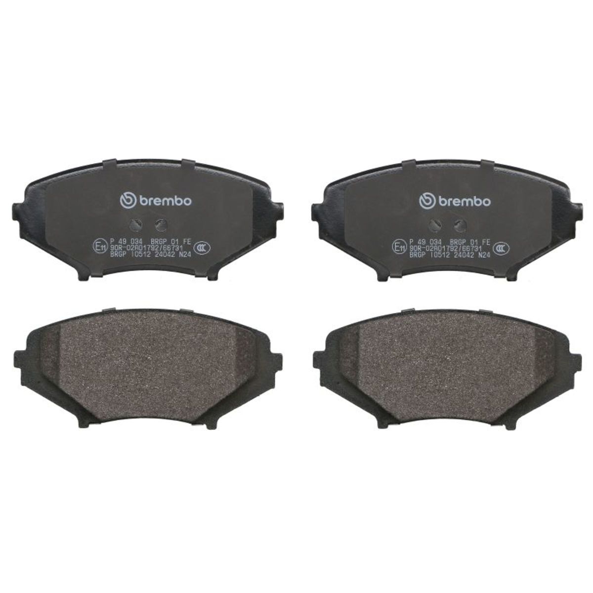 Jarrupalat, levyjarru BREMBO P 49 034