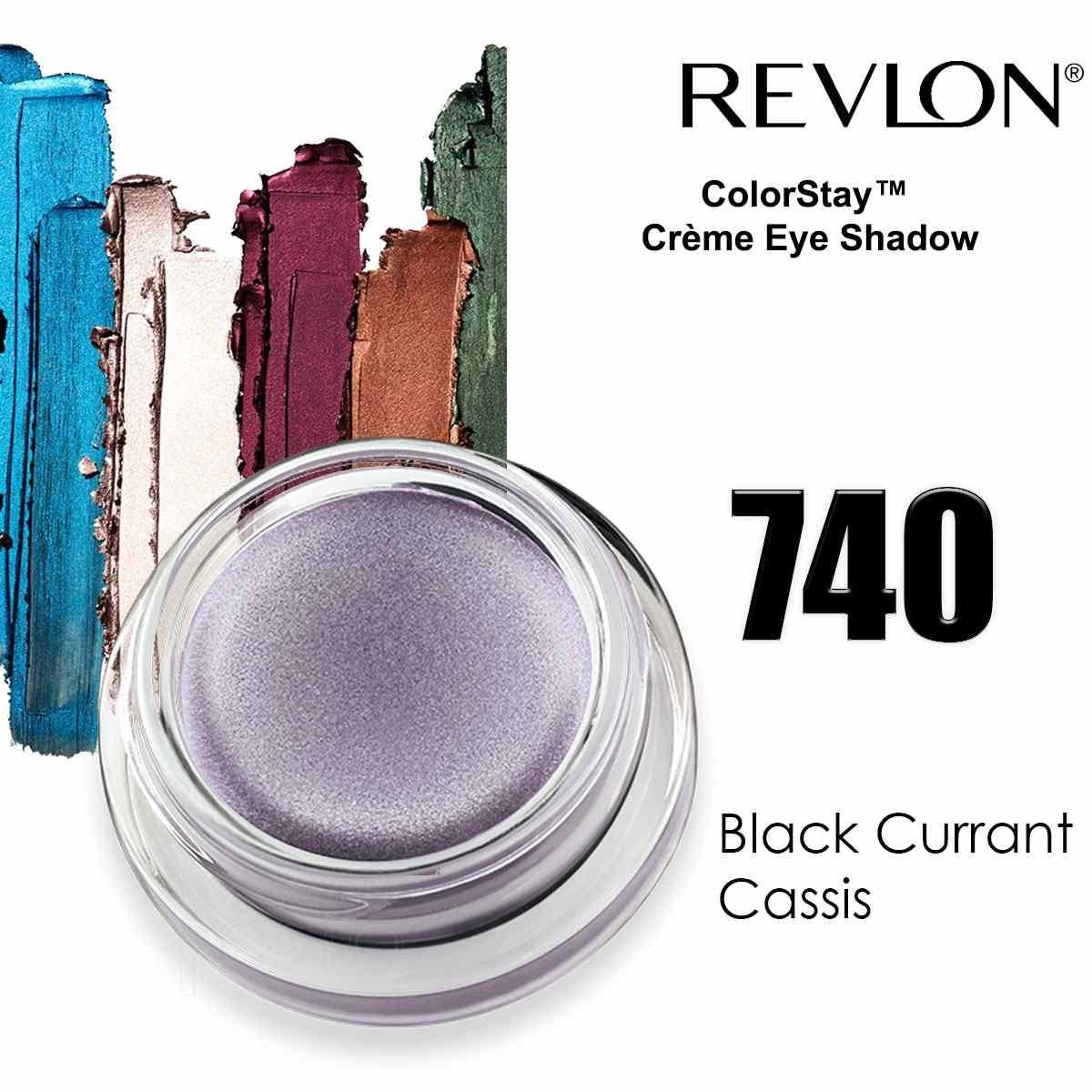 Revlon Colorstay Creme Eyeshadow 740 Blackherrant