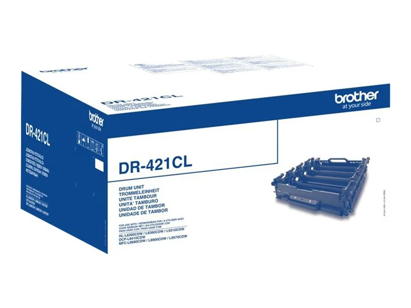 Brother DR-421CL, Alkuperäinen, Brother, HL-L8260CDW, HL-L8360CDW, HL-L9310CDW, HL-L9310CDWT, HL-L9310CDWTT, DCP L8410CDW, MFC L8690CDW,..., 1 kpl, 30000 sivua, Lasertulostus