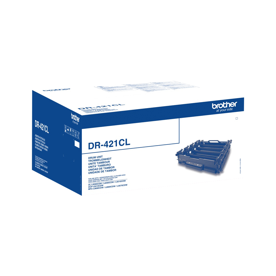Brother DR-421CL, Alkuperäinen, Brother, HL-L8260CDW, HL-L8360CDW, HL-L9310CDW, HL-L9310CDWT, HL-L9310CDWTT, DCP L8410CDW, MFC L8690CDW,..., 1 kpl, 30000 sivua, Lasertulostus