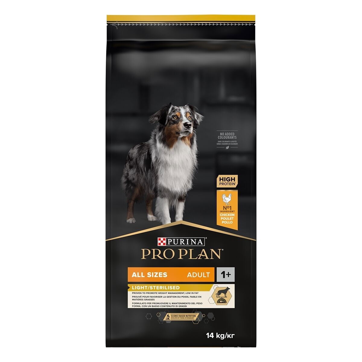 PURINA NESTLE Pro Plan Light Sterilised All Sizes Adult - dry dog food - 14kg