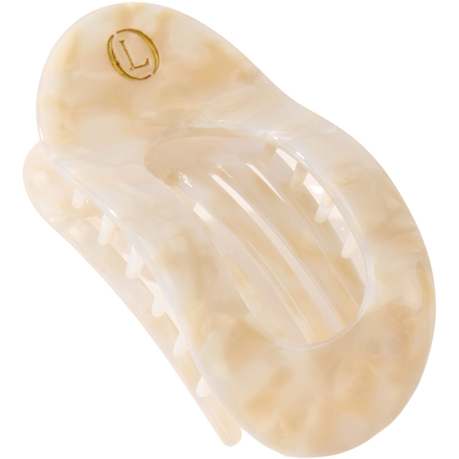 Lenoites Eco-Friendly Flat Hair Clip Desert Beige - 1 pcs