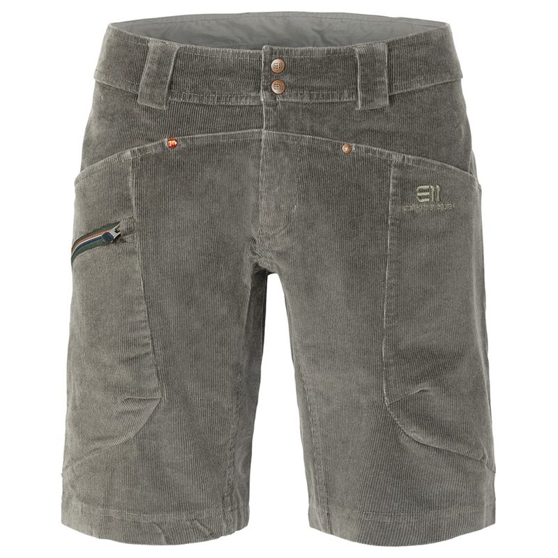 Elevenate M Après Cord Shorts Gray Green - S