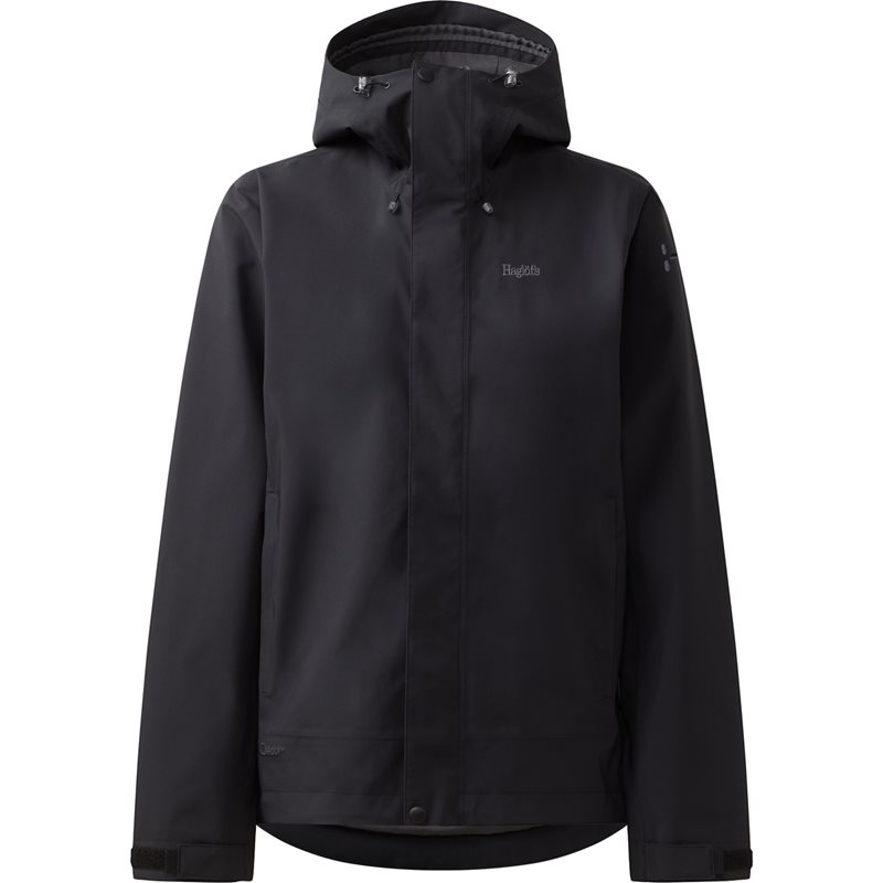 Haglöfs Breeze Proof -takkiWomen True Black - XXL