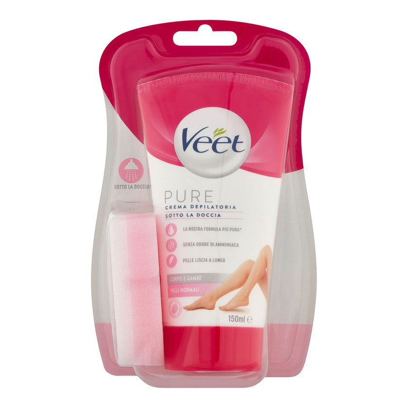 Veet Silk&Fresh Suihku Karvanpoistovoide Normaalille Iholle 150 ml