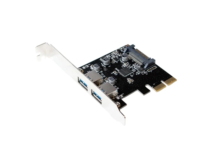 LogiLink PCI Express -kortti, jossa on 2x USB 3.2 Gen2.