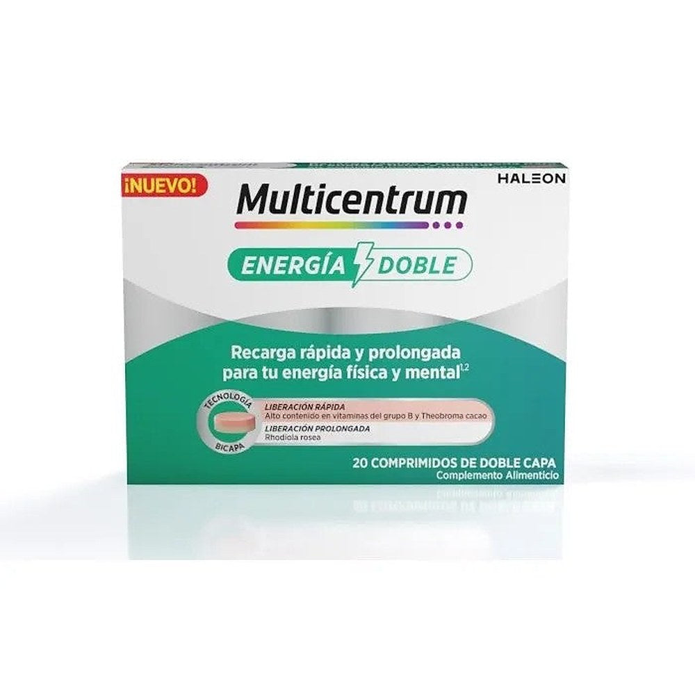Multicentrum Tuplaenergia 20 tablettia