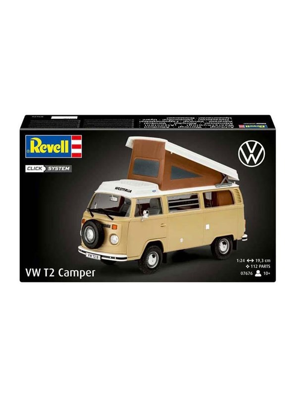 Revell 1:24 VW T2 Camper (easy click)  model kit
