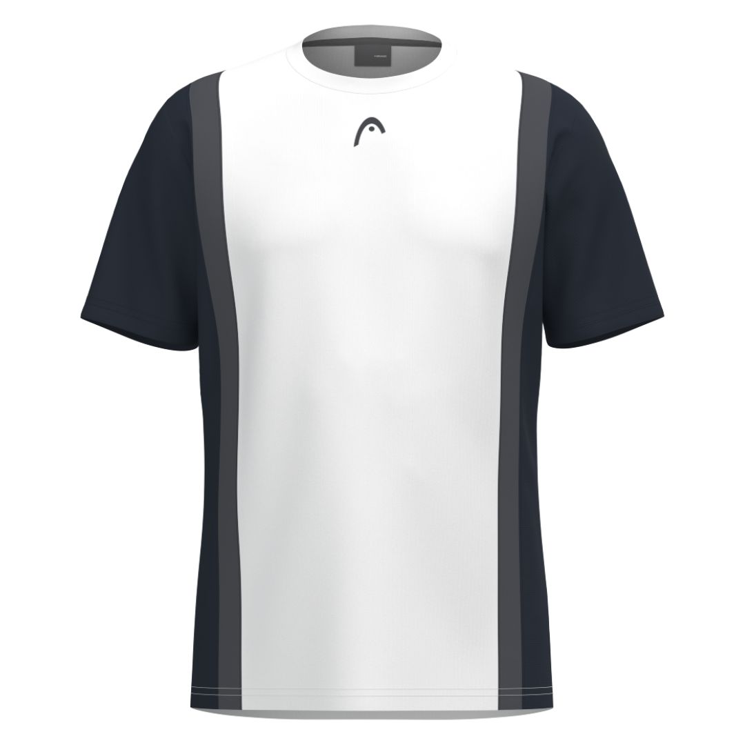 Head Club 25 Tech T-Shirt Boys Navy/White