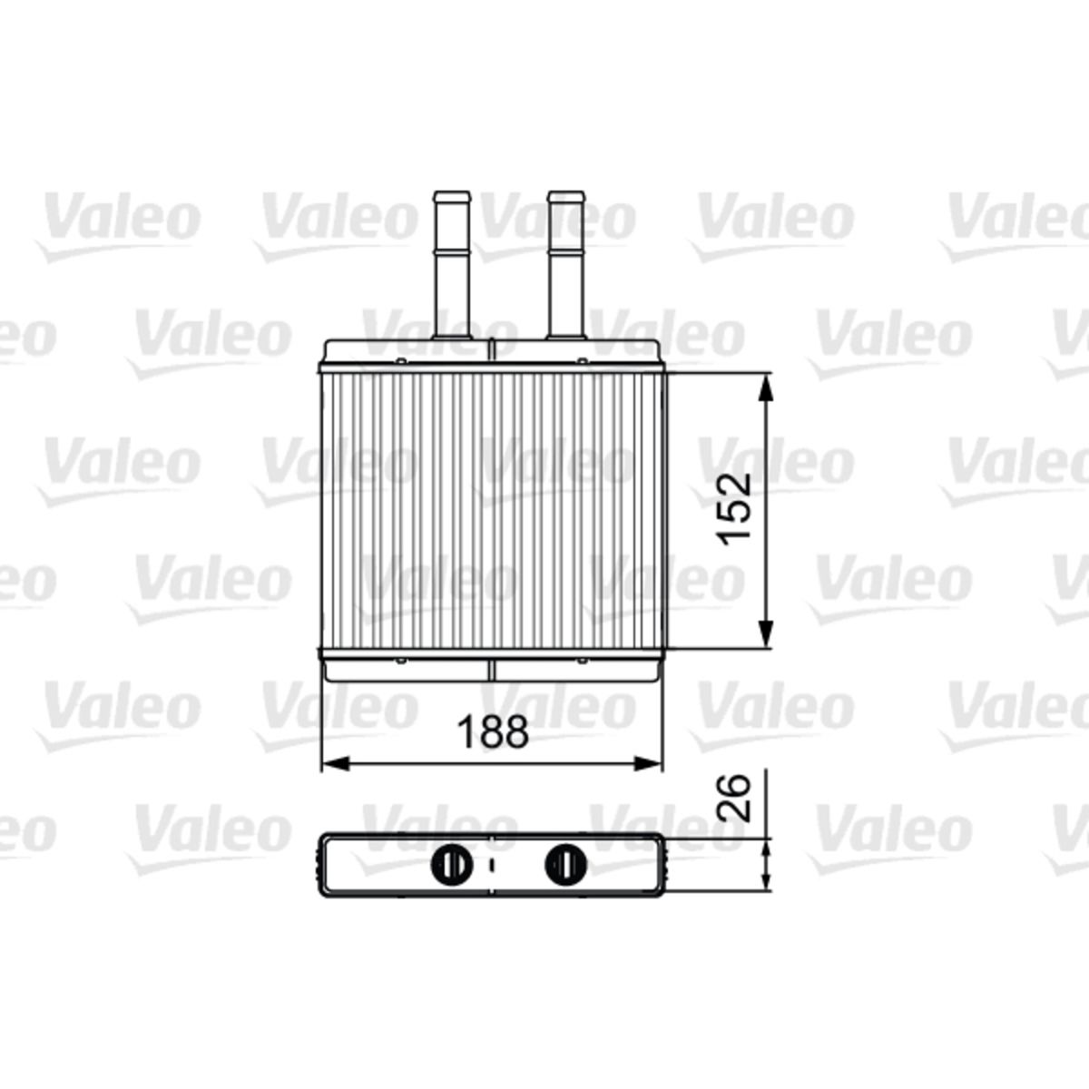 Lämmityslaitteen kenno VALEO 812442